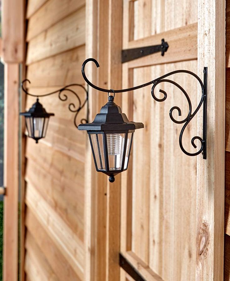 Farmstead Scroll Outdoor Lantern Set