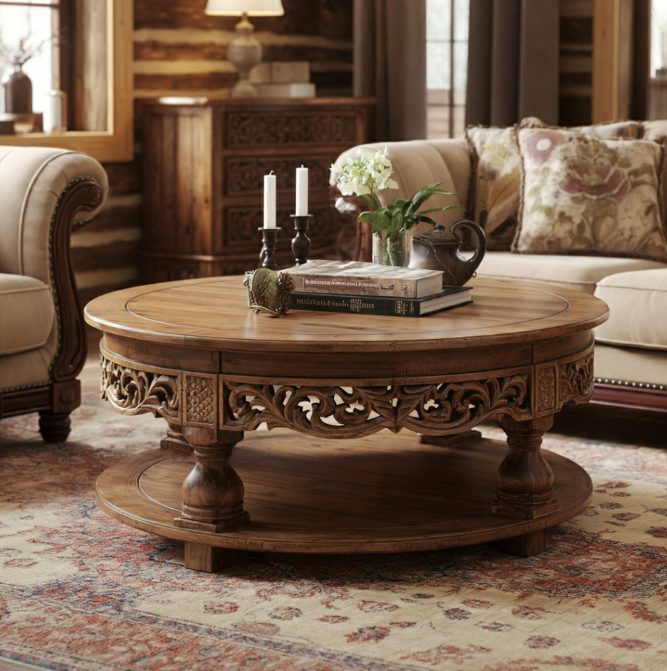 Ornate Style Centre Table