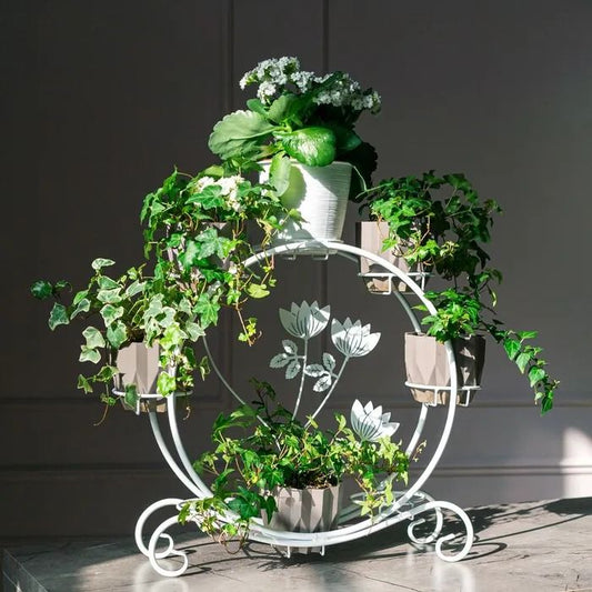 Luna Bloom Circular Planter Stand