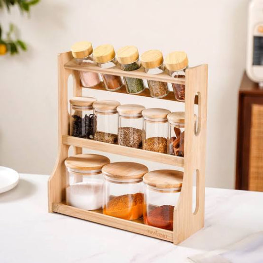 Kitchen Wooden Side Organizer