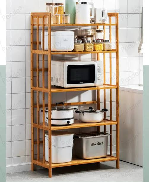 Simple Kitchen Wooden Rack