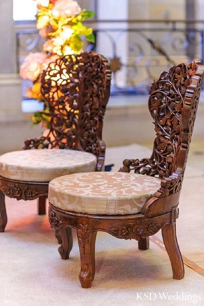 Royal Hand Carved Maharaja Chairs