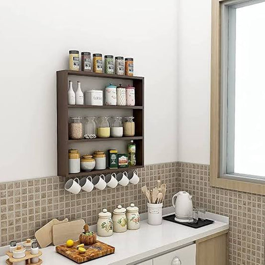 Minimal Wooden Wall Organizer