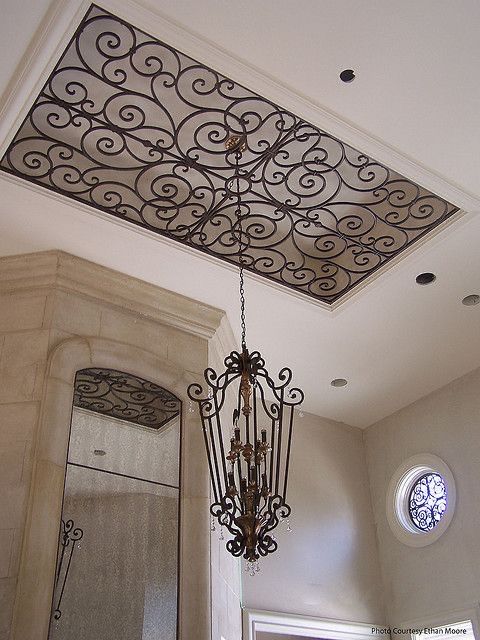 Palazzo Scroll Ornamental Ceiling Grill