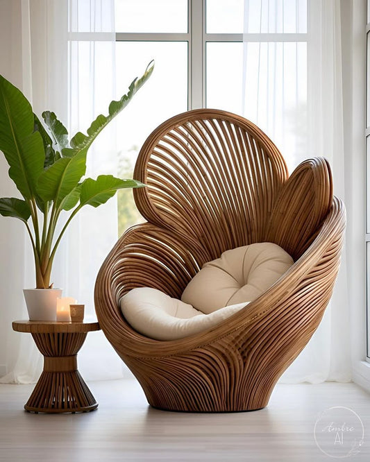 Rattan Accent Chair
